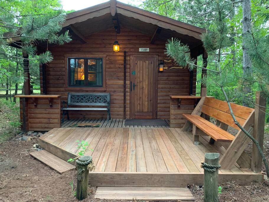 Honeybear Hideaway Cabin Hayward Exteriér fotografie
