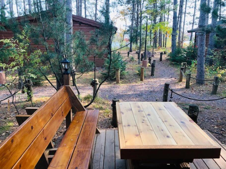 Honeybear Hideaway Cabin Hayward Exteriér fotografie